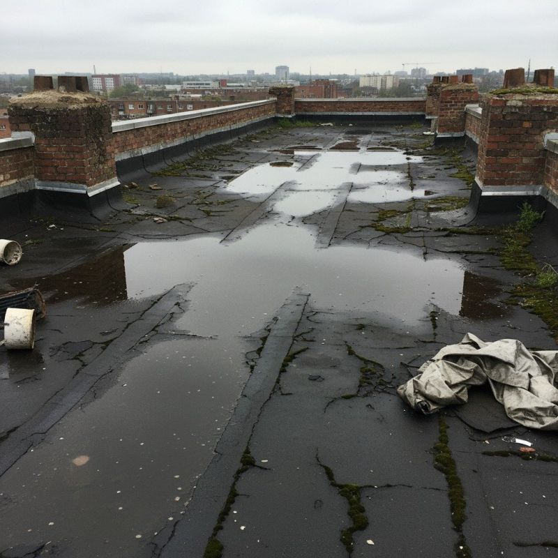 Tar Roof Installation detail
